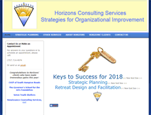 Tablet Screenshot of horizonsconsulting.org